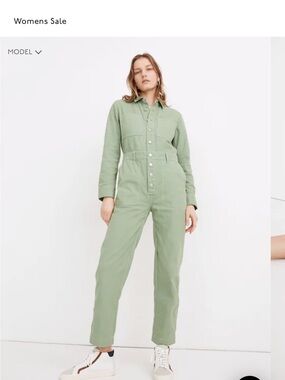 Madewell Garment Dyed relaxed coverall
